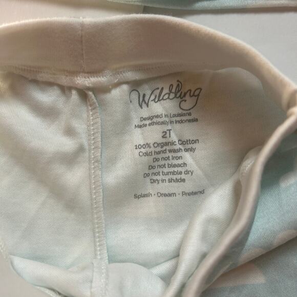 Wildling Well Dressed Wolf "Sweet Dreams" Cloud Pajama Set - Size 2T - Picture 4 of 5